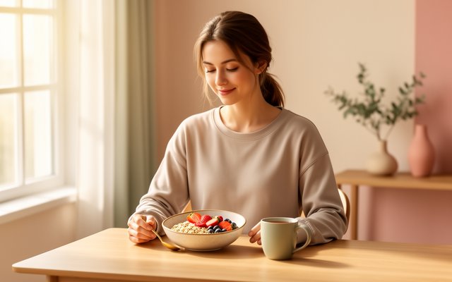 Mindful Breakfast Practice
